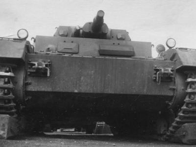 Pz.Kpfw IV ausf B front view