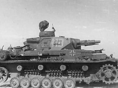 Panzer IV number 410