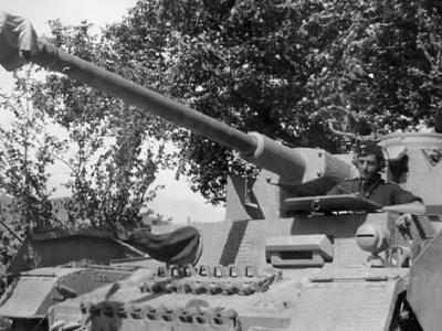 Pz.Kpfw. IV of Fallschirm Panzer Division 1. Hermann Goring in Italy 1944