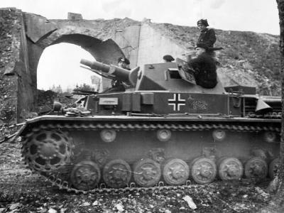 Panzer IV of the 5th Panzer Division 1940