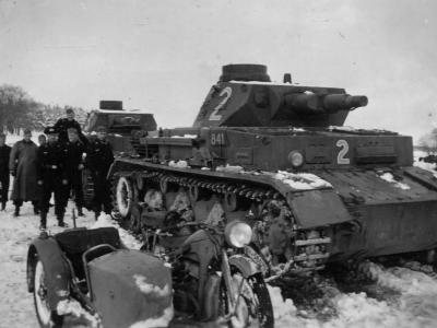 PzKpfw IV Ausf B tanks