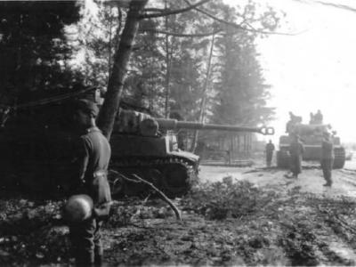 Tiger of the schwere Panzer Abteilung 502 tank number 2