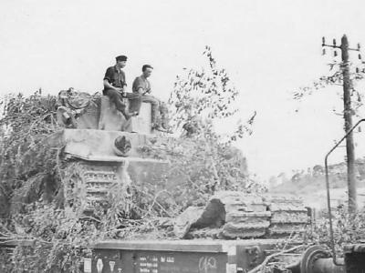 Tiger tank of the schwere panzer abteilung 503 France 1944