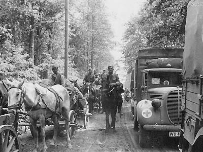 a captured Ford ambulance type 91 Y (1939)
