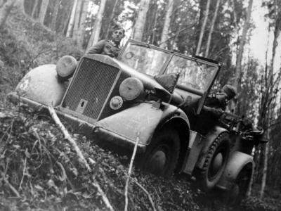 Mittlerer EinheitsPKW Horch 901 der Wehrmacht