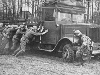 Krupp L3H 163 Luftwaffe truck