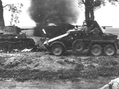 Armored Krupp-Protze Lwow area 1941