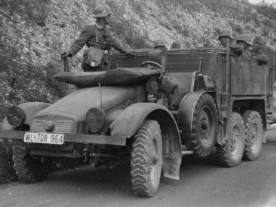 Krupp-Protze WL708964 of the Luftwaffe