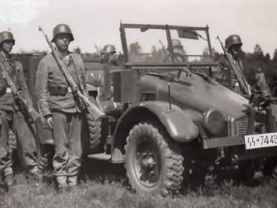 Krupp Protze of 5. SS-Panzerdivision „Wiking“