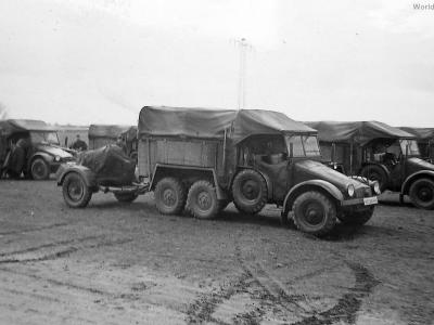 Krupp Protze Kfz 81 with 2 cm Flak