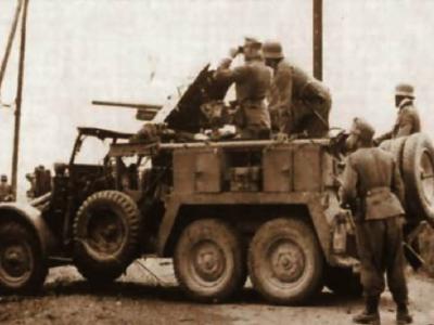 Krupp Protze with 3,7 cm Pak 2