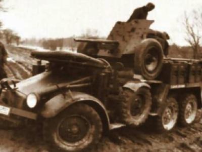 Krupp Protze with 3,7 cm Pak 3