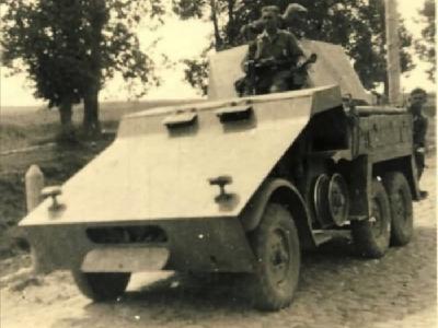 Krupp Protze with armor and 3,7 cm Pak