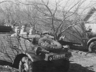 Kubelwagen from 23 Panzer Division Kharkov