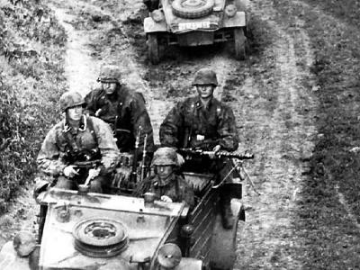 Kubelwagen Waffen SS