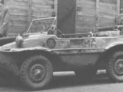 Amphibious car Volkswagen Schwimmwagen 11