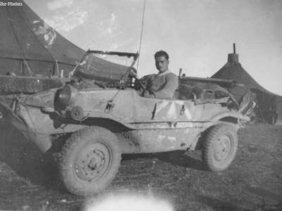 Captured Schwimmwagen Italy