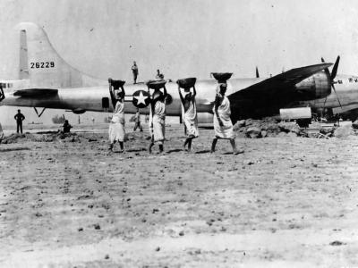 B-29 42-6229 air base in India june 1944
