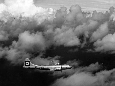 B-29 Superfortress 314 Bomb Wing 29 Bomb Group in Flight 2
