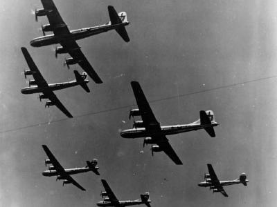 B-29 Superfortress 314 Bomb Wing formation