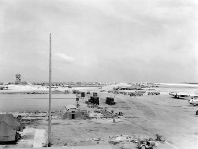 B-29 Superfortress bombers on TINIAN airfield Pacific PTO