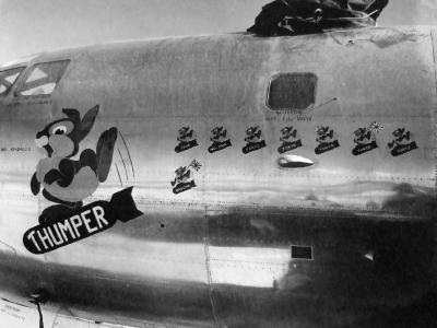 B-29 THUMPER of 497th BG, 870th Sqn 42-24623 Tinian 1945