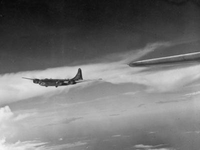 Boeing B-29 462nd raid on Rangoon on November 3 1944