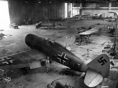 Captured P-47 Thunderbolt T9+LK from Zirkus Rosarius Goettingen Germany