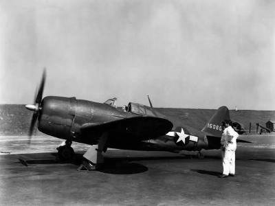 Republic P-47B Thunderbolt serial 41-6060 engine test