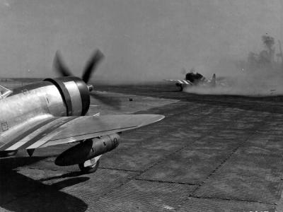 P-47D Thunderbolts of the 366th FS, 358th Fighter Group France 1944