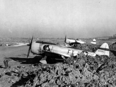 P-47D Thunderbolt Bubbletop serial 42-29313, code FT-S of the 353rd Fighter Squadron, 354th Fighter Group France