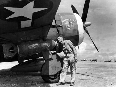 P-47D Thunderbolt Moonshine from 318th Fighter Group