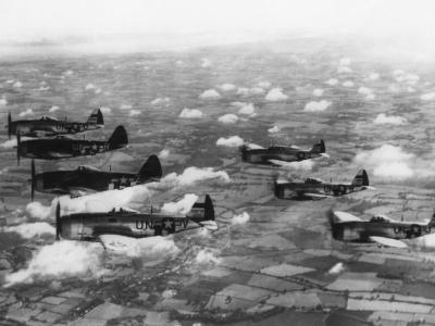 P-47D Thunderbolts of the 56th Fighter Group 63rd Squadron 1944