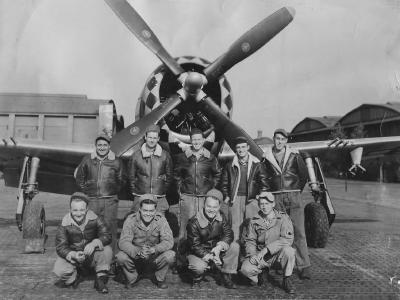 P-47 Thunderbolt 78th FG 82nd Squadron USAAF crew