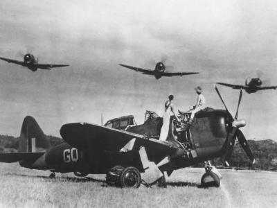 P-47 Thunderbolt Mk I serial FL804 of No. 134 squadron RAF in Burma