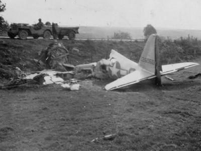 Republic P-47D-22 LM-C of the 56th FG Germany October 1944