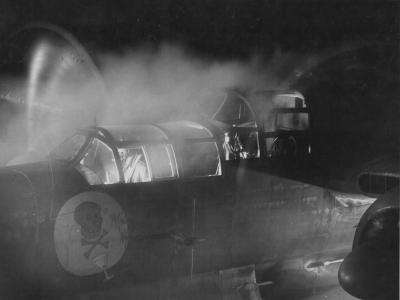 P-61A 42-5524 Midnight Mickey of the 6th Night Fighter Squadron Saipan June 1944