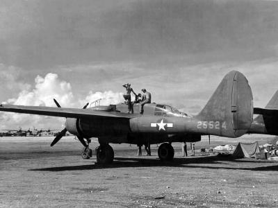 P-61A 42-5524 Midnight Mickey of the 6th Night Fighter Squadron