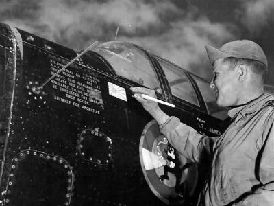P-61A Black Widow 42-5561 assigned of the 548th NFS
