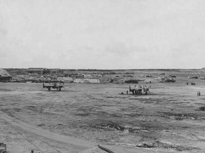 P-61A Black Widow of the 6th NFS and P-47 of the 19th FS 318th FG Saipan