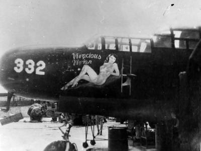 P-61 Black Widow #332 „Vivacious Vivian” of the 550th Night Fighter Squadron