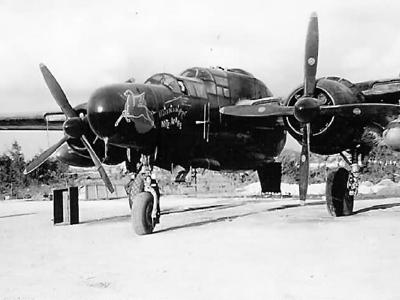 P-61 Black Widow Mississippi Nite Mare nose art