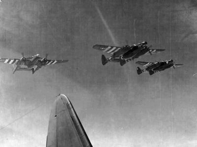 P-61 Black Widow of the 422nd Night Fighter Squadron August 1944