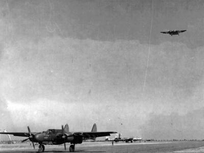 P-61 Black Widow of the 422nd night Fighter Squadron France