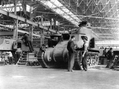 M3 Lee at Detroit Tank Plant