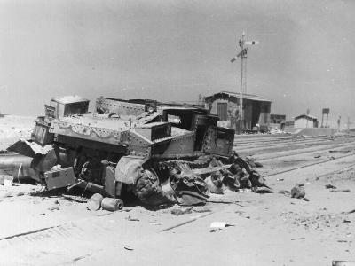 Knocked Out M3 Lee Africa