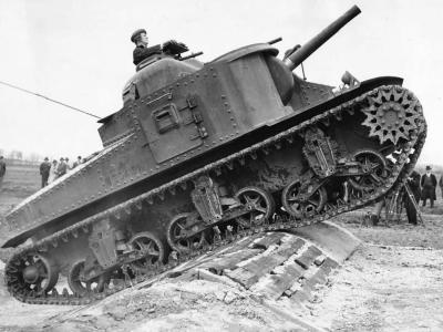 M3 Lee Medium Tank Prototype At Aberdeen Proving Ground
