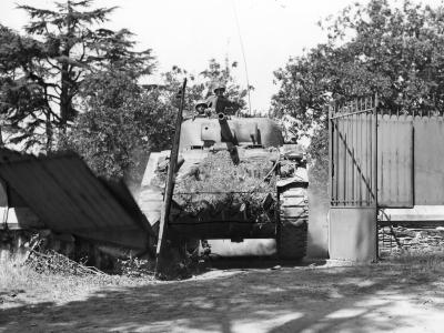 5th Infantry Division M4 Sherman Angers France August 1944