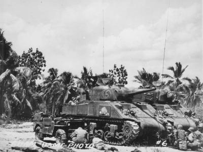 USMC M4A2 Sherman Tank