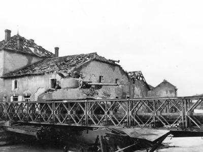 M4 Sherman African American 761st Tank Battalion Vic sur Seille France 1944